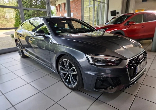 Audi A5 cena 179500 przebieg: 67250, rok produkcji 2020 z Gniewkowo małe 92